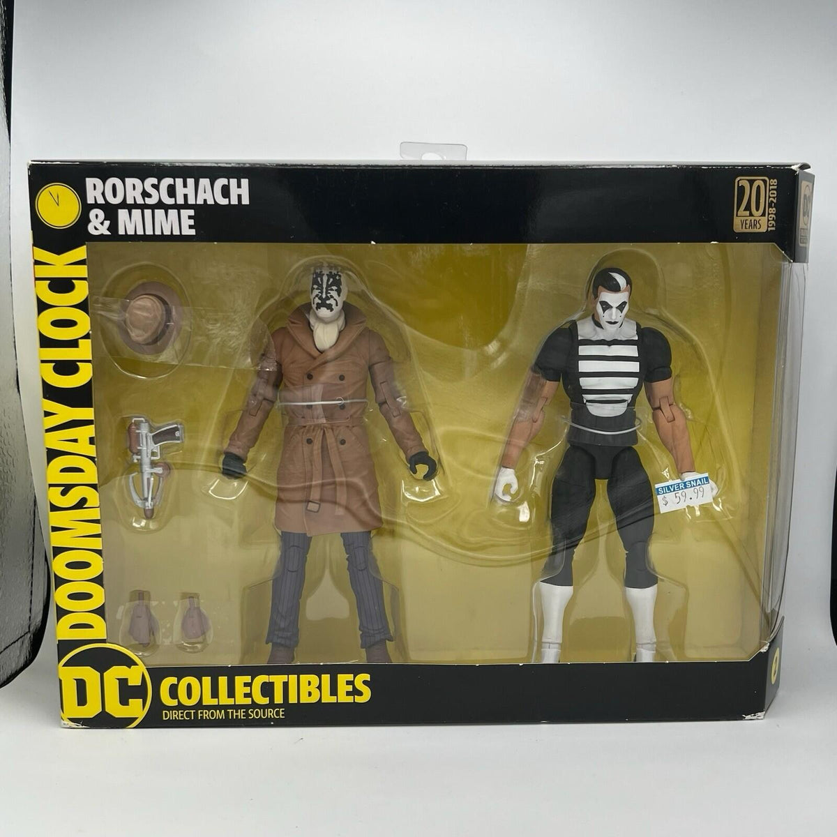 DC Direct Doomsday Clock Watchmen Action Figure Collection Lot