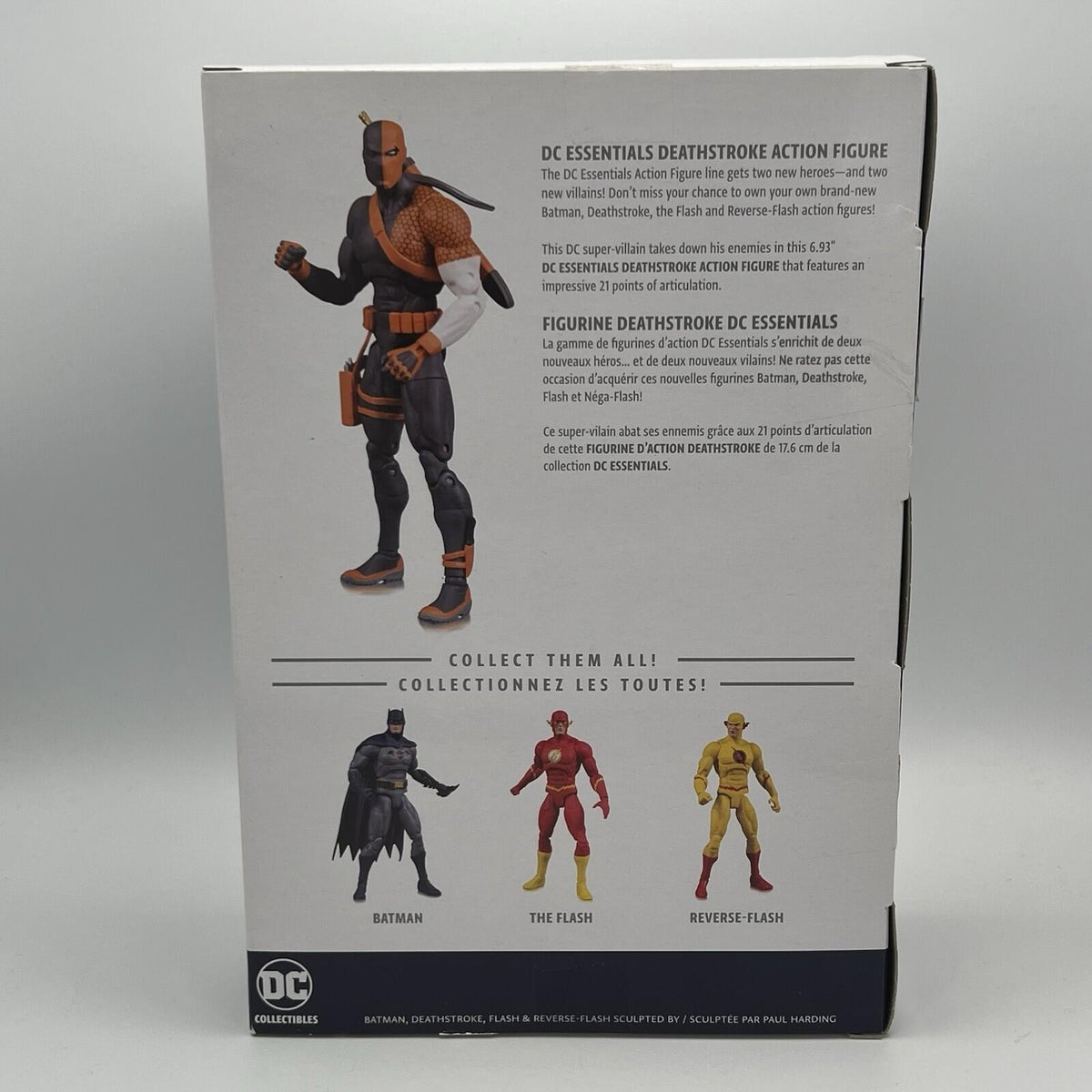 2018 DC Essentials Icons DEATHSTROKE 7" Action Figure DC Collectibles Complete