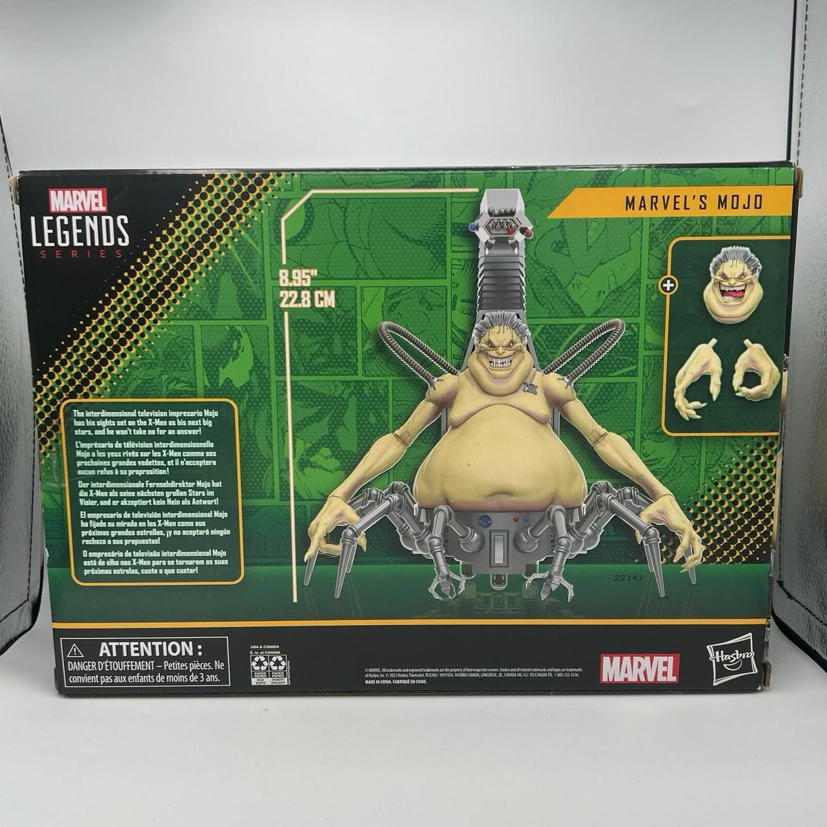 Marvel Legends X-Men Mojo Deluxe Figure in Box Used