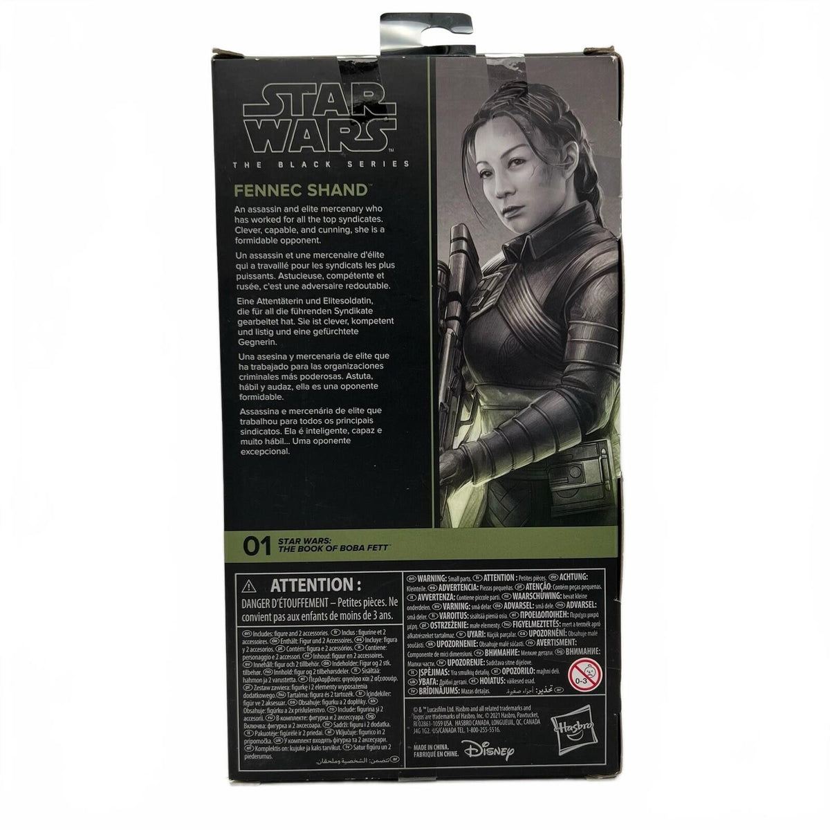 Star Wars The Black Series 6 Inch Figure Box Art Wave 6 - Fennec Shand