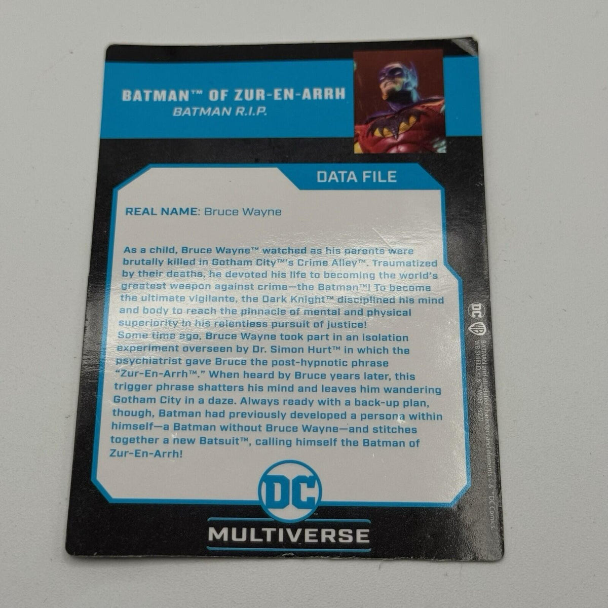 McFarlane Toys DC Multiverse Batman of Zur-En-Arrh 7 in Action Figure Loose Comp