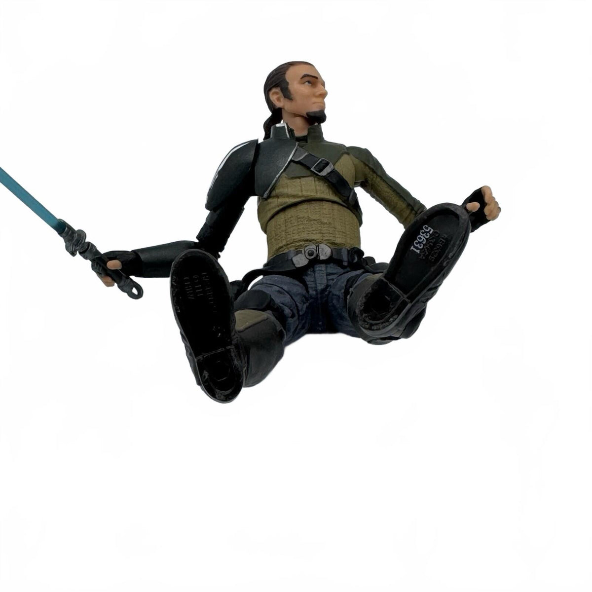 Star Wars Black Series 6" Inch #19 Rebel Kanan Jarrus Loose w Lightsaber