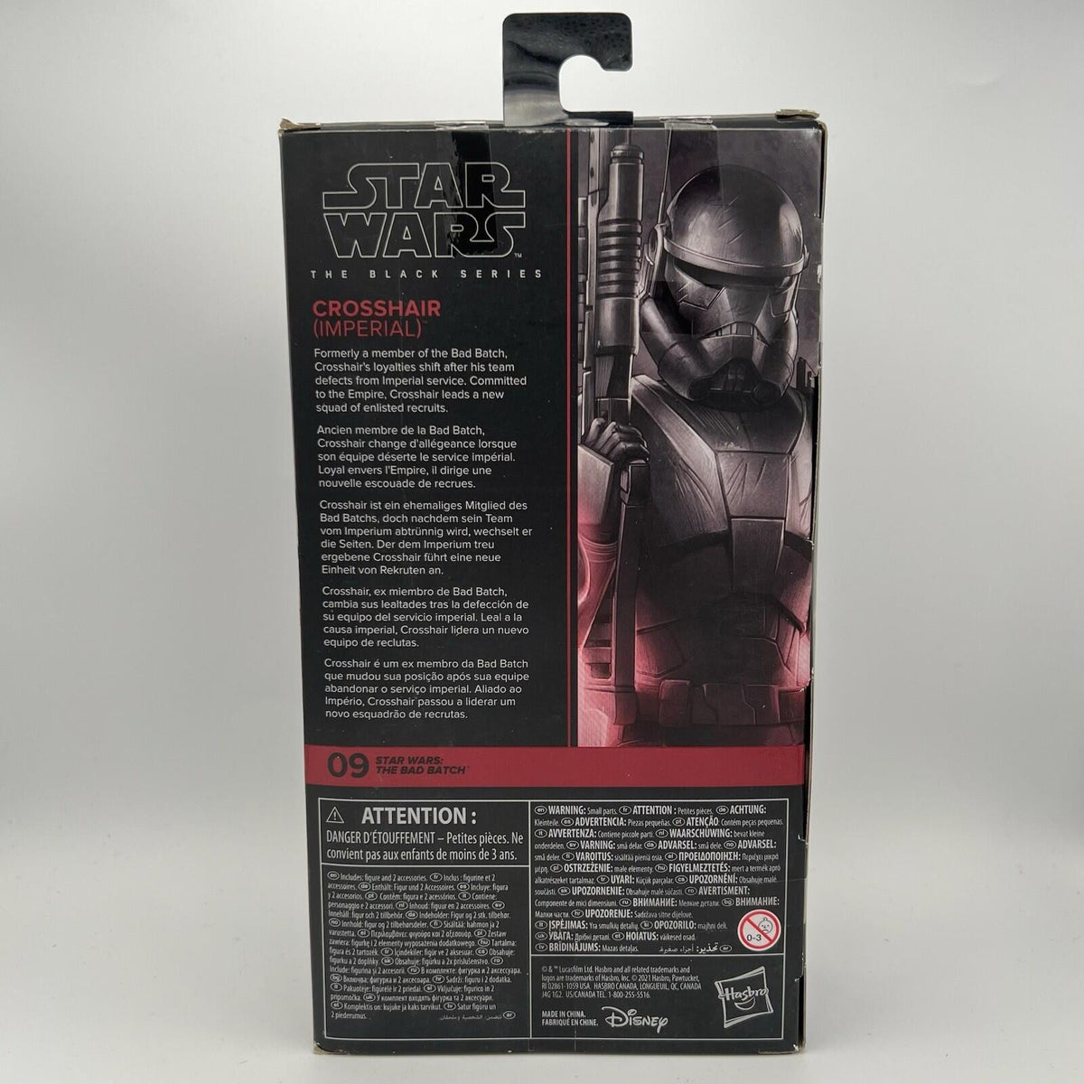 Star Wars The Black Series Crosshair The Bad Batch 6" Action Figure Complete