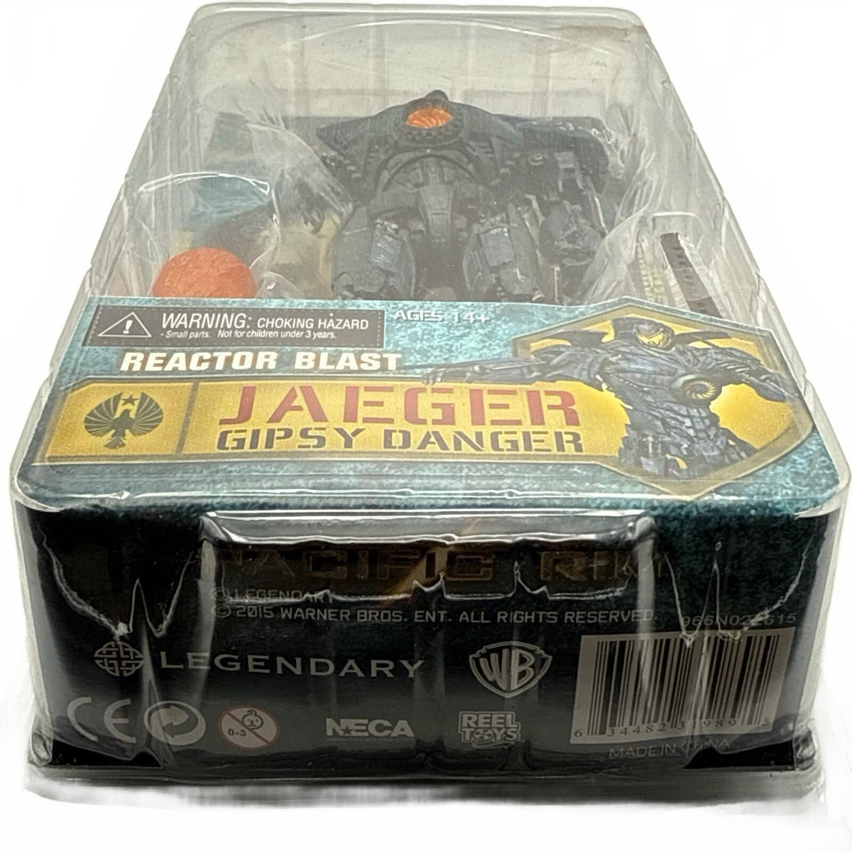 2015 NECA Pacific Rim Reactor Blast Jaeger Gipsy Danger Action Figure New Sealed