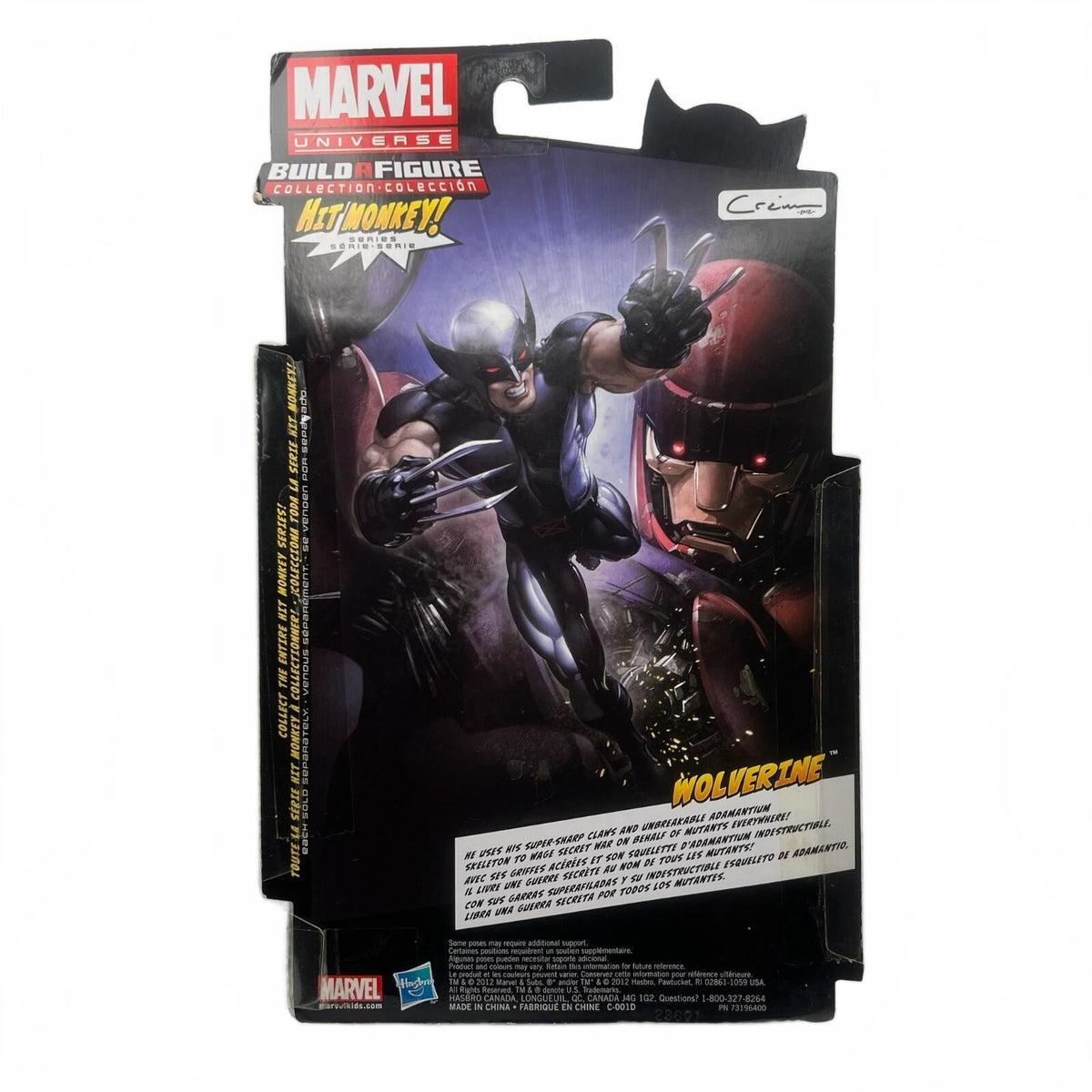 Marvel Legends Uncanny X-Force Wolverine 6” Action Figure Hit Monkey BAF