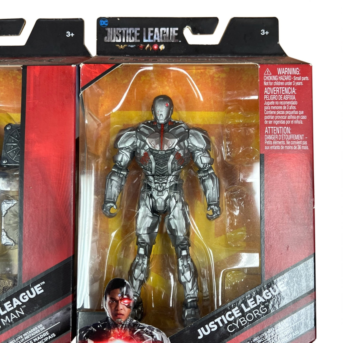 DC Multiverse Batman and Cyborg (Motherbox BAF) 6” Action Figures