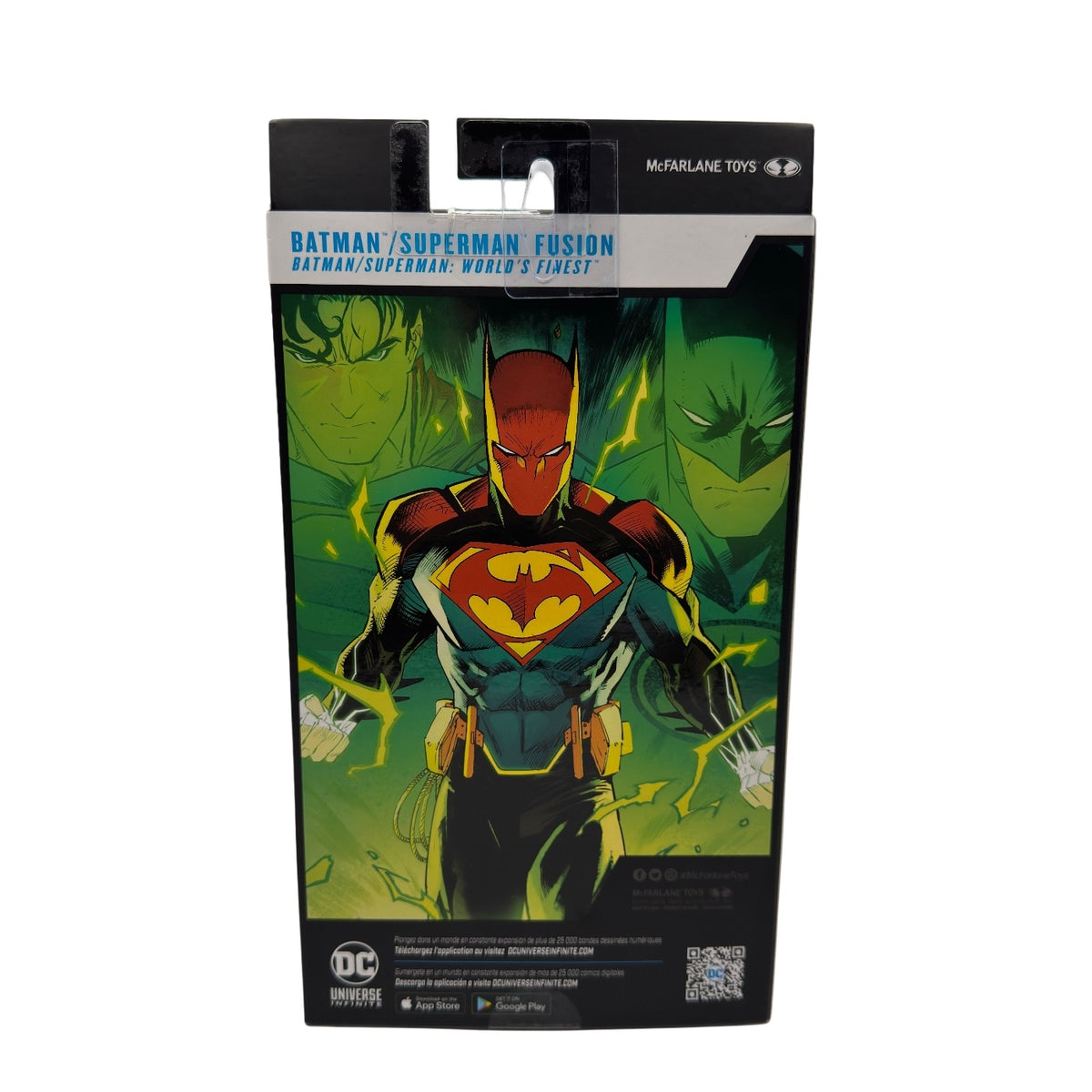 DC McFarlane Batman/Superman Fusion (B/S World's Finest) 7” Action Figure