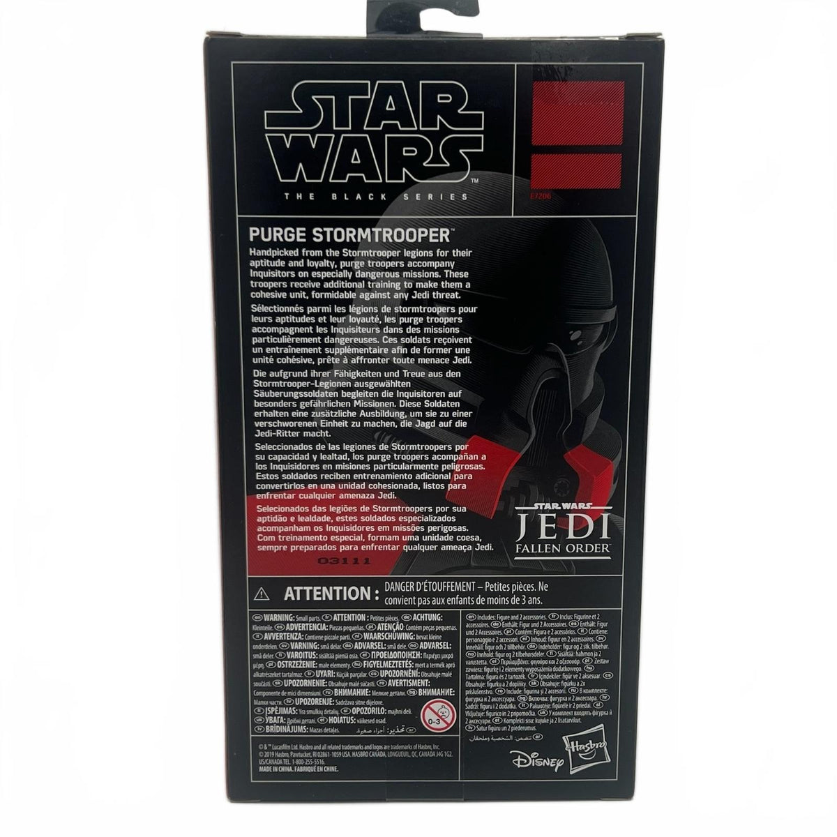 Star Wars Black Series Purge Stormtrooper 6” Action Figure