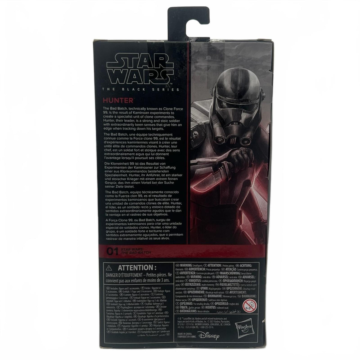 Star Wars Black Series Hunter 6” Action Figure The Bad Batch