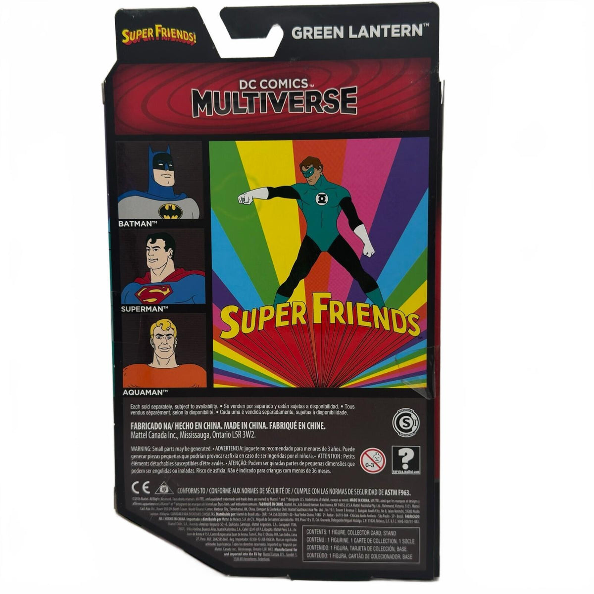 DC Multiverse Mattel SuperFriends Green Lantern 6” Action Figure