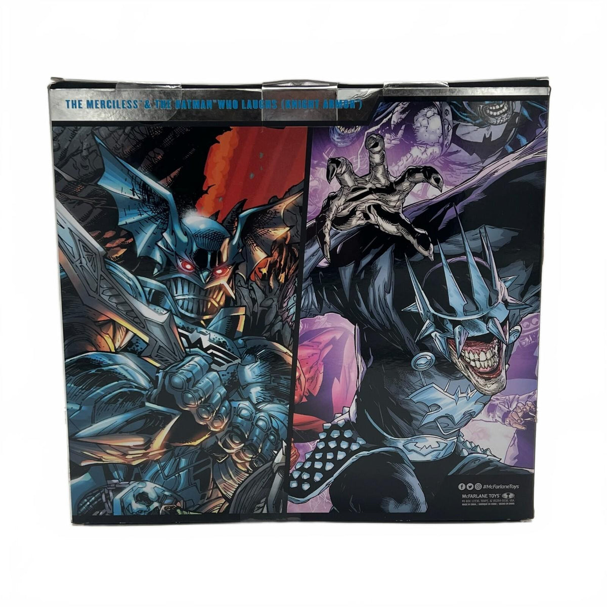 DC McFarlane The Merciless & Batman Who Laughs 2 Pack 7” Action Figures