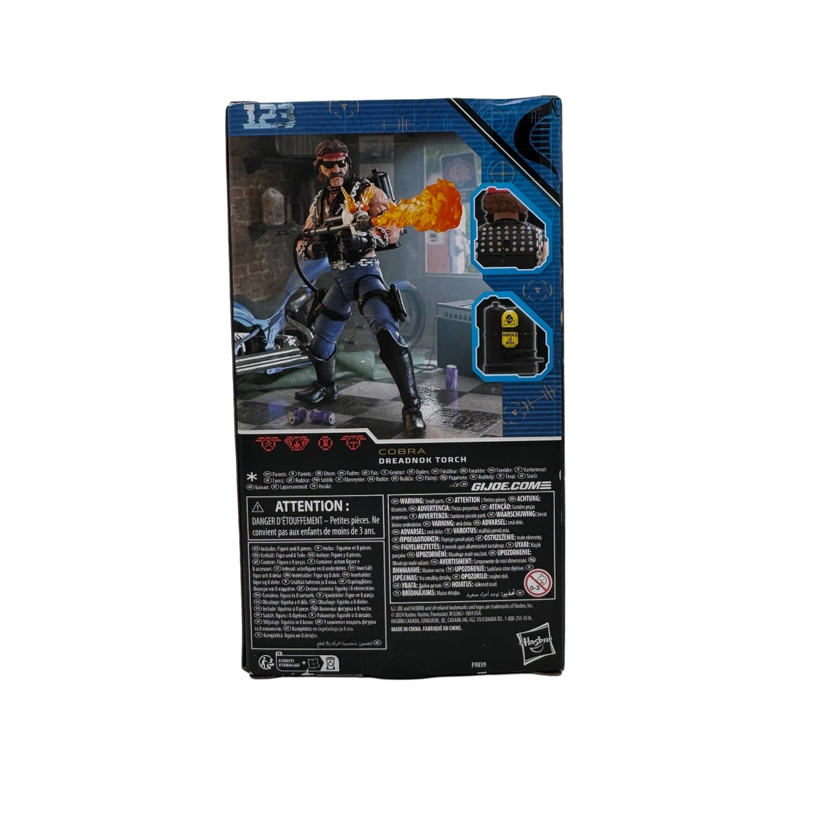 GI Joe Classified Series #123 Dreadnok Torch 6" Action Figure