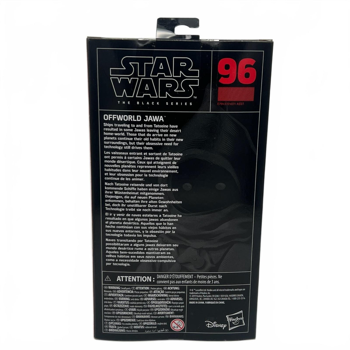 Star Wars Black Series Offworld Jawa 6” Action Figure #96