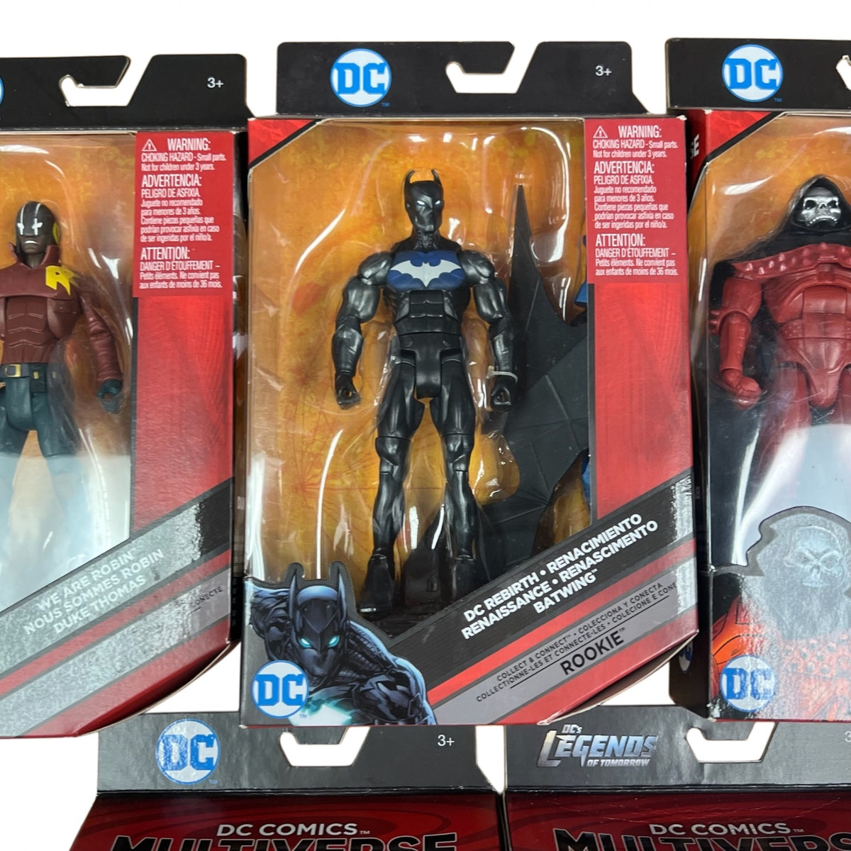 DC Multiverse Rookie BAF Lot of 6” Action Figures