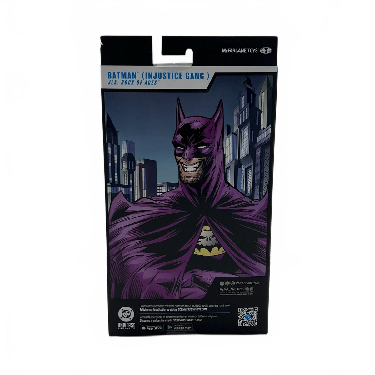 DC McFarlane Injustice Gang Batman (JLA: Rock of Ages) 7” Action Figure