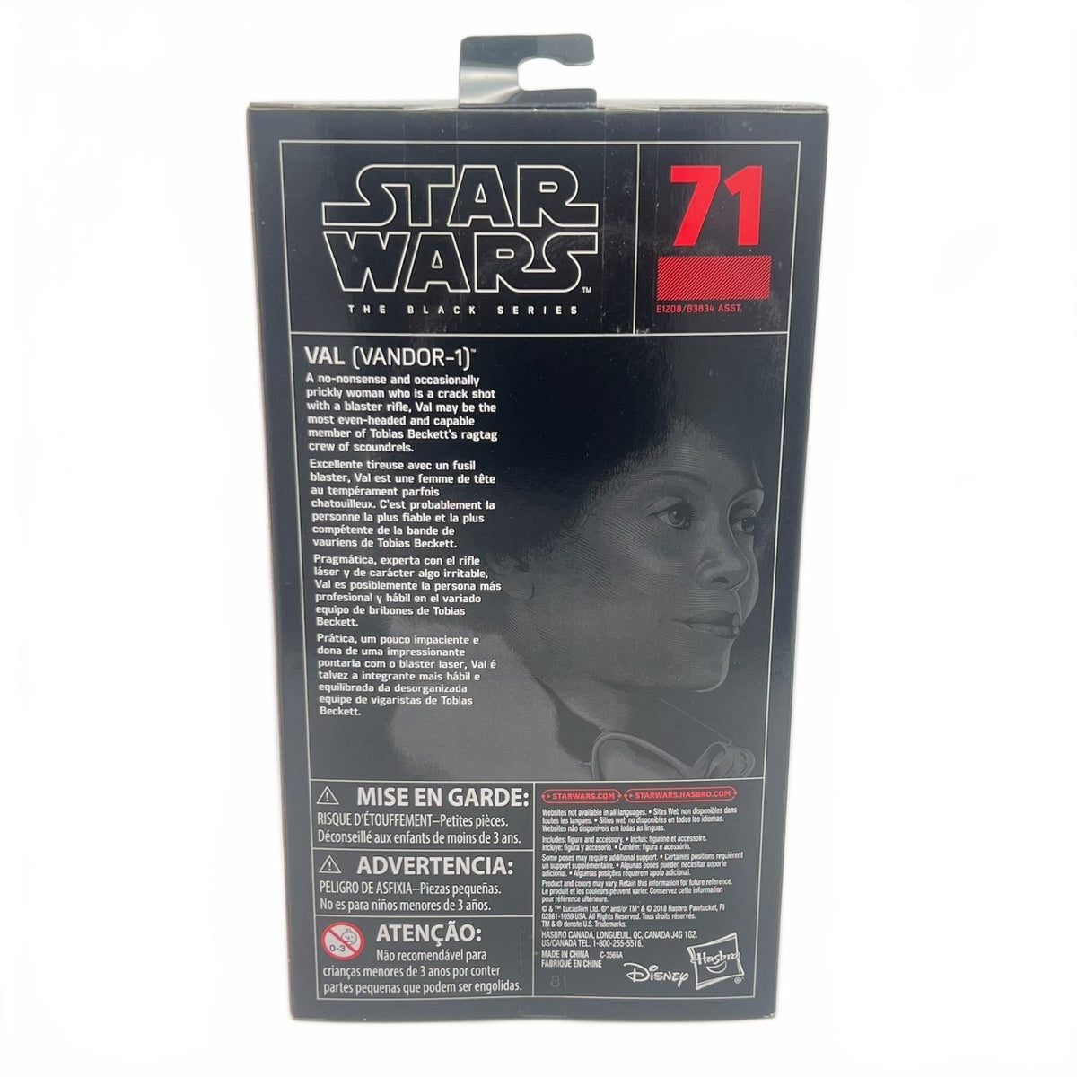 Star Wars Black Series Val (Vandor-1) 6” Action Figure #71
