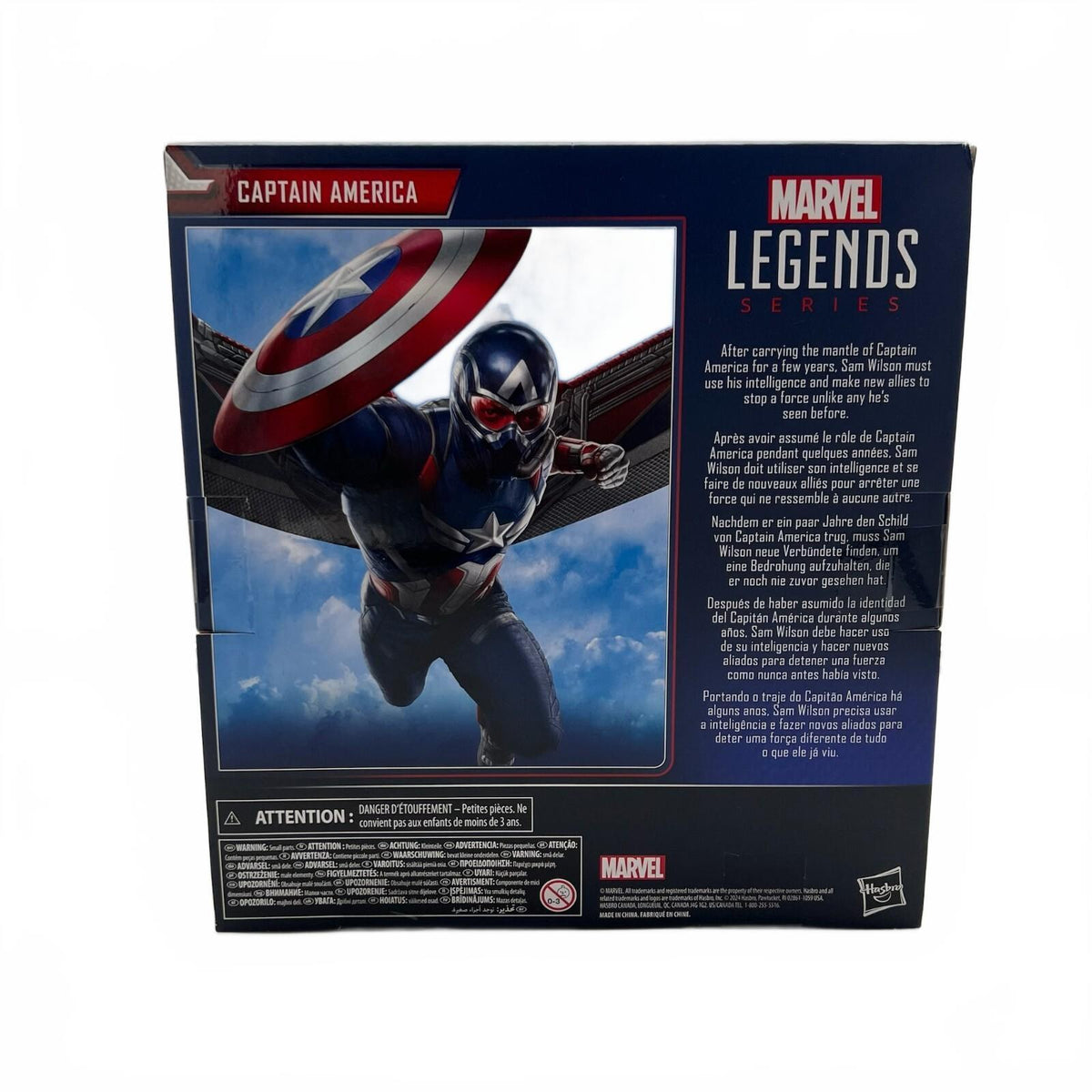 Marvel Legends Captain America Sam Wilson Brave New World 6” Action Figure