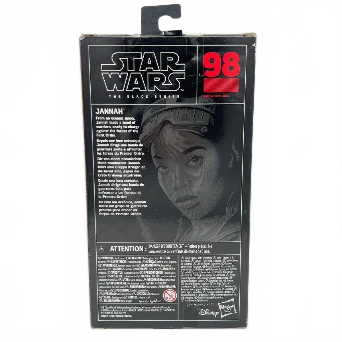 Star Wars Black Series Jannah #98 6" Action Figure Rise of Skywalker 2019 Hasbro