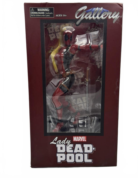 Lady Deadpool Diamond Marvel Gallery PVC Statue Figure, Brand New Sealed