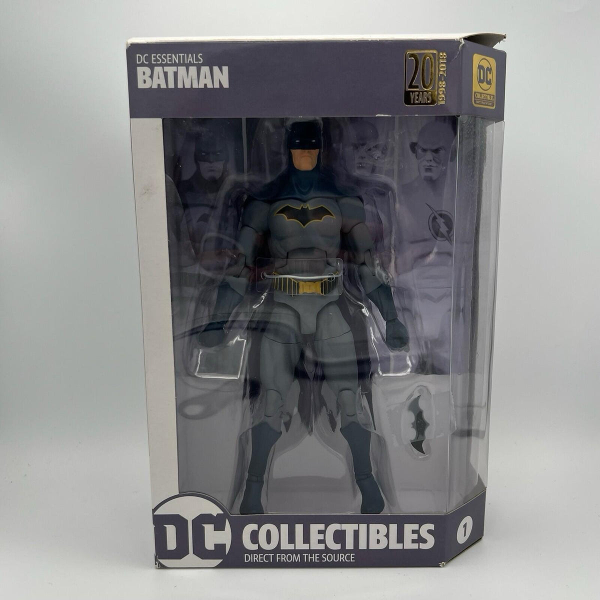 Batman Dc Essentials Dc Collectibles 20 years edition Batman #1 Action Figure
