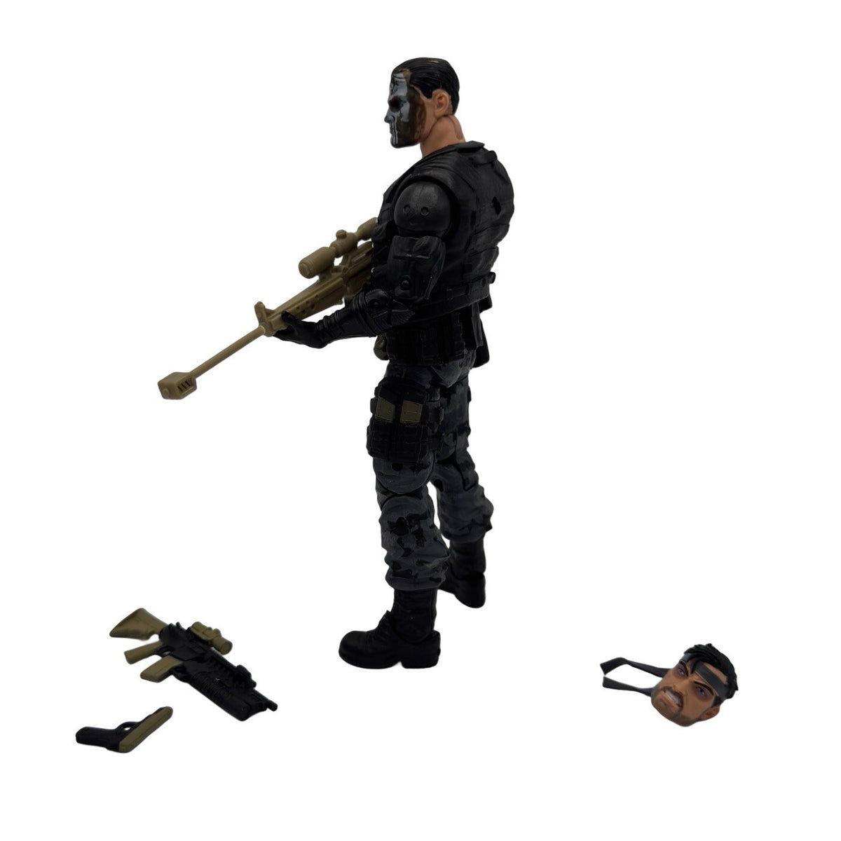 Marvel Legends Punisher Figure 80th Anniversary Walgreens Exclusive Camo Version