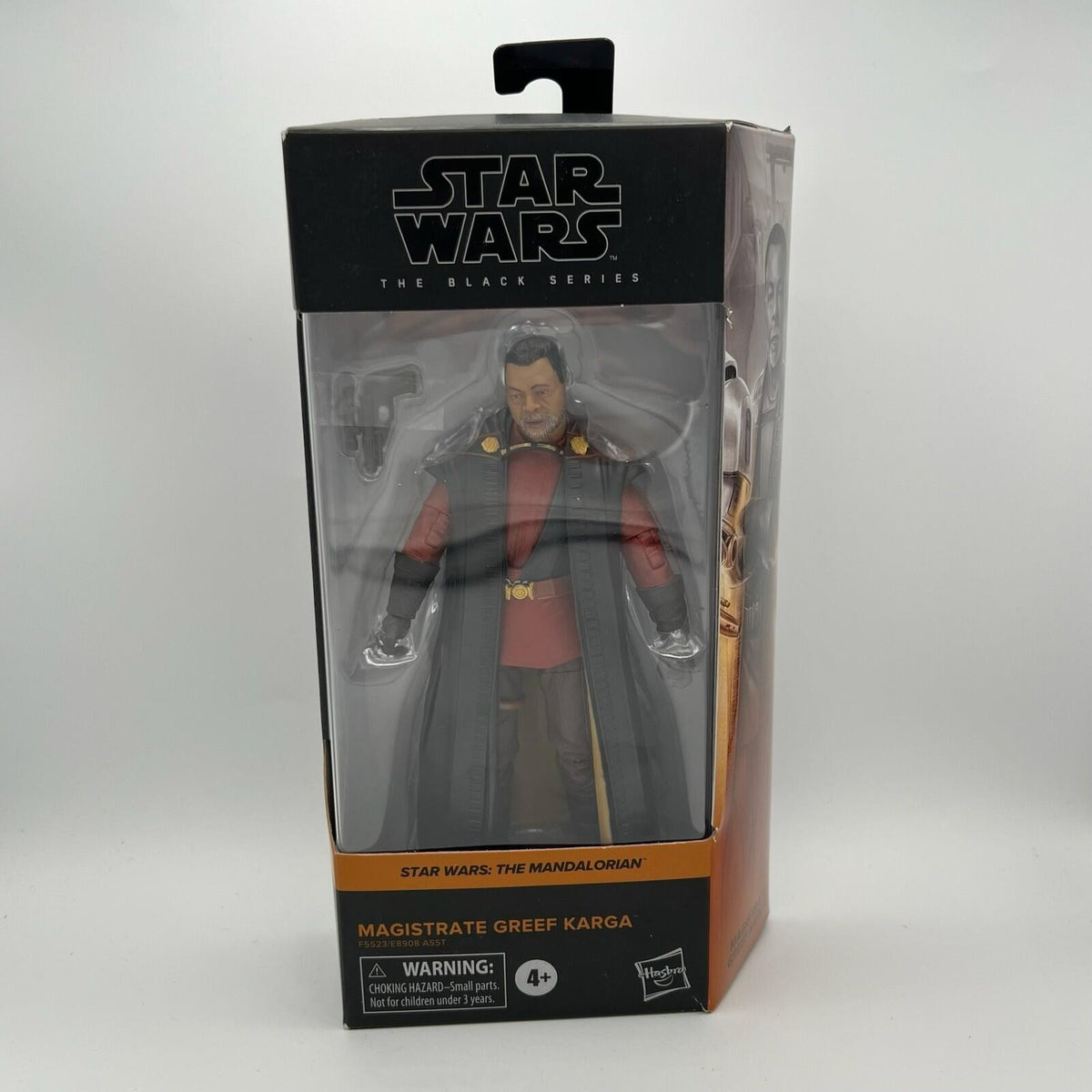 Star Wars The Mandalorian Magistrate Greef Karga 6" Figure 2022 Black Series