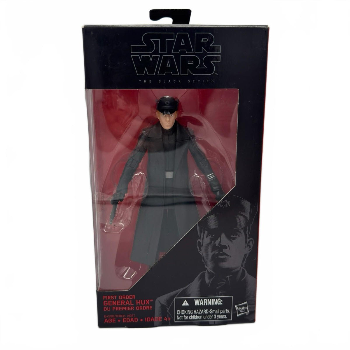 General Hux First Order Star Wars The Force Awake 6" NIB BLACK SERIES #13 Hasbro