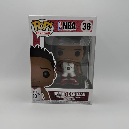 Funko Pop! Vinyl: Demar DeRozan - Canada (Exclusive) #36 W Plastic Protector