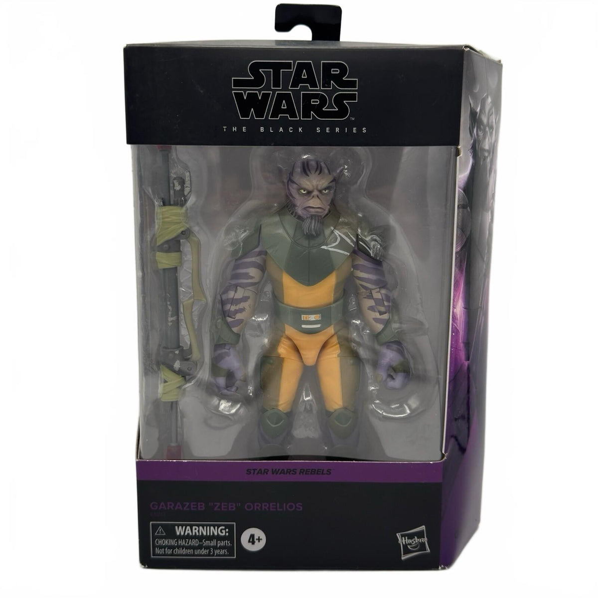 Hasbro Star Wars Black Series Rebels Garazeb "Zeb" Orrelios 6 Inch Action Figure