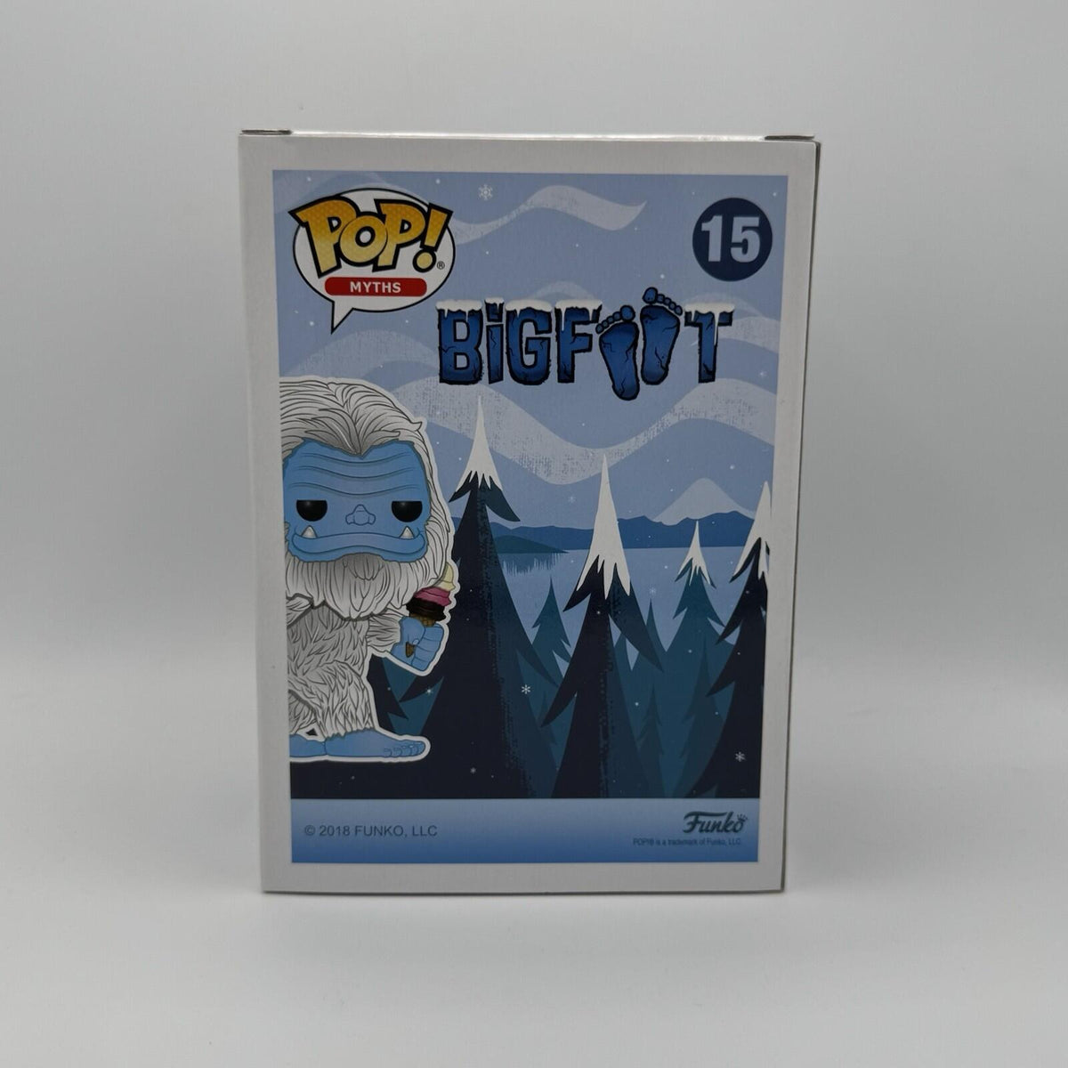 Funko Pop! Myths Bigfoot (Snowy) Flocked 2018 Fan Expo Canada Exclusive #15