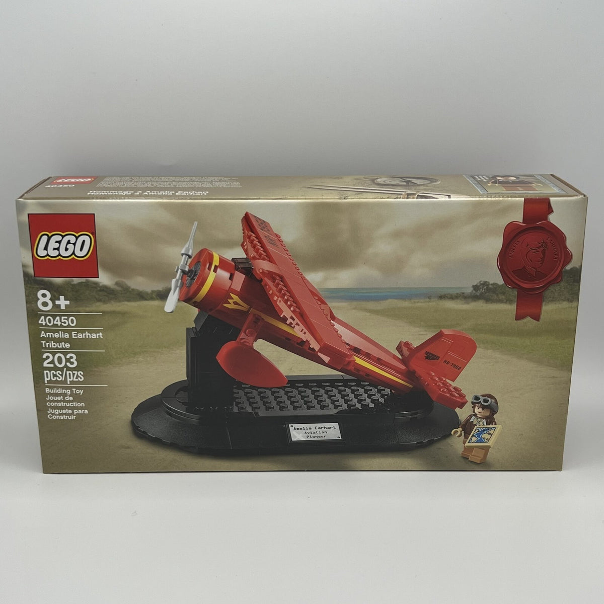 LEGO 40450 Amelia Earhart Tribute *NEW*