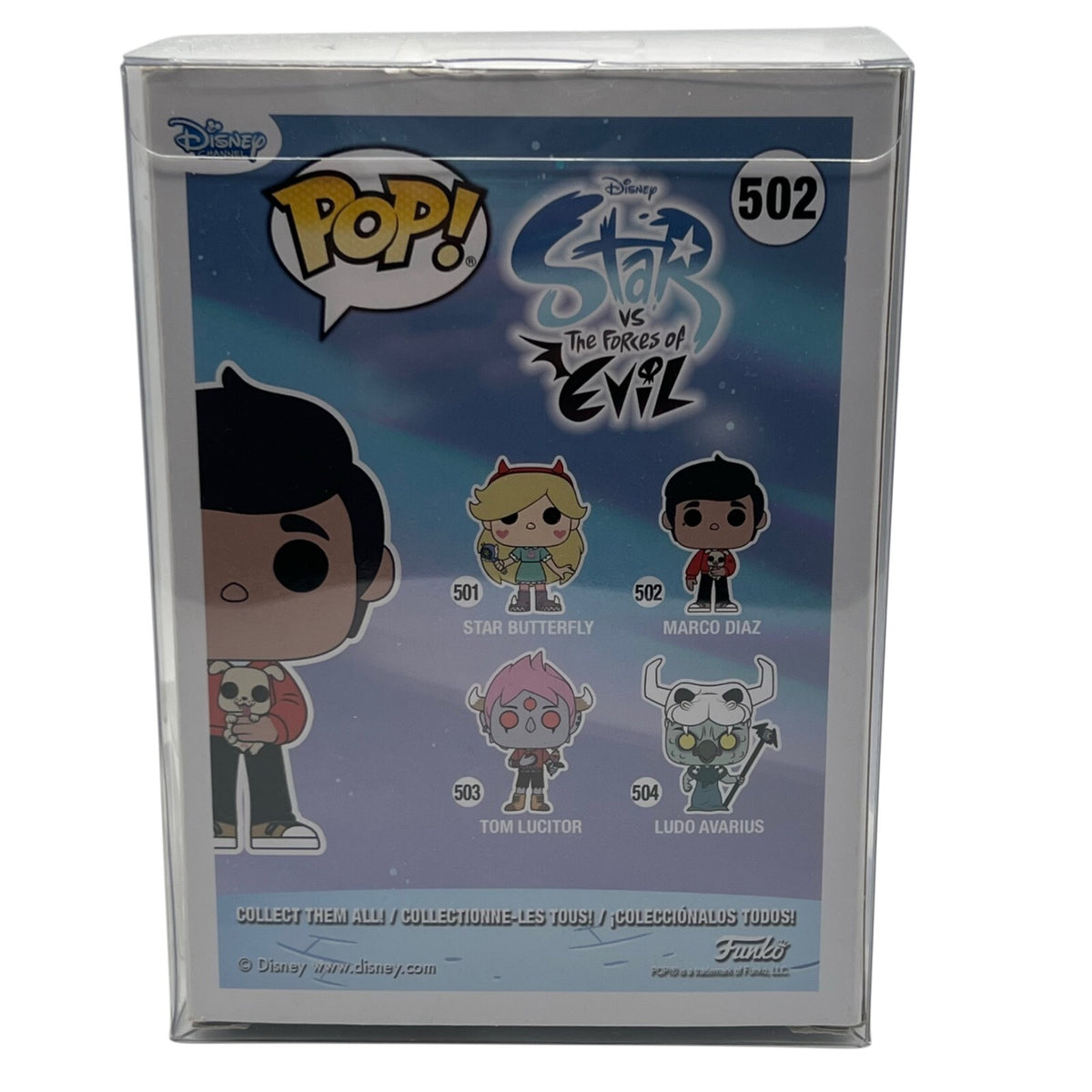 Funko Pop 502 Marco Diaz Star vs. the Forces of Evil VAULTED RARE