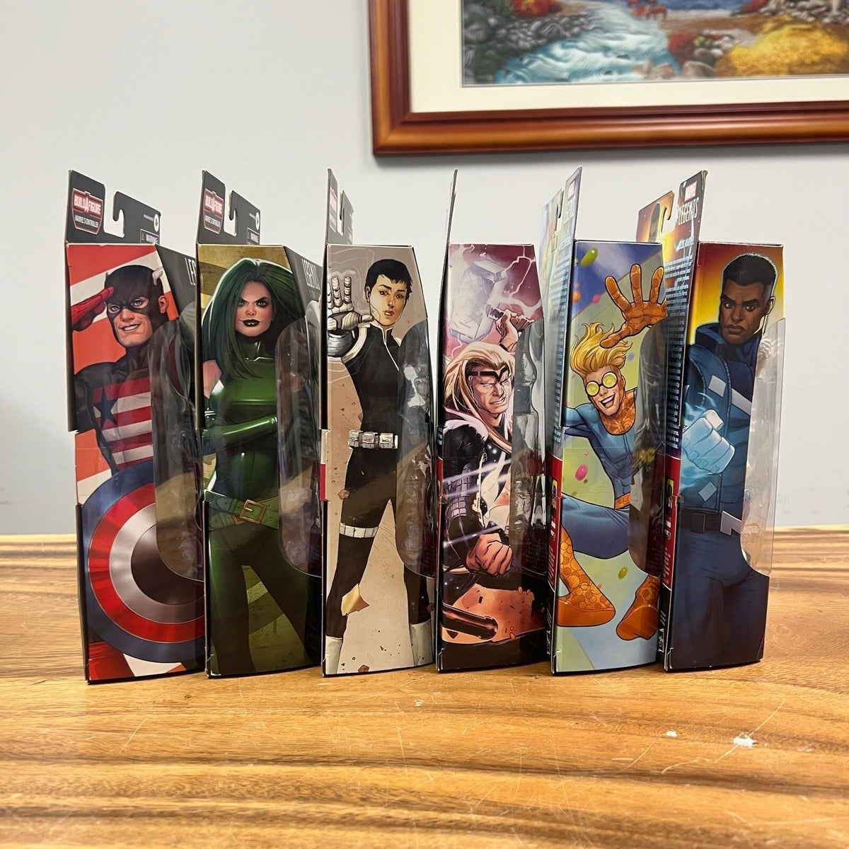 Marvel's Controller BAF Set of 6 Marvel Legends NO IRON MAN