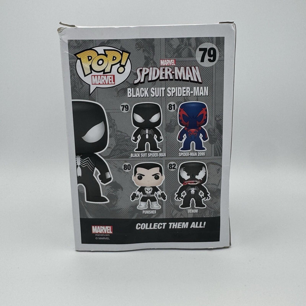 Funko Pop! Vinyl: Marvel Spider-Man- (Black Suit) #79 Exclusive