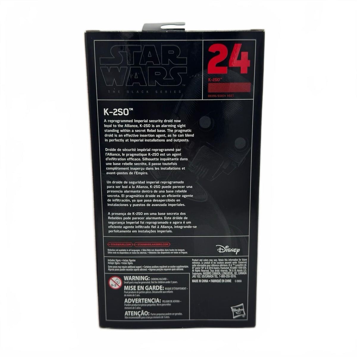 Star Wars Black Series Action Figure #24 K-2SO NEW SEALED BOX
