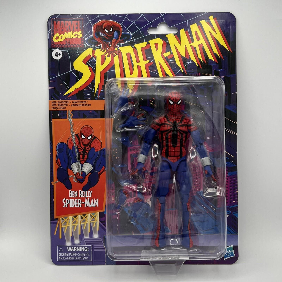 Marvel Legends Ben Reilly Spider-Man Action Figure 2022 Retro Card Series
