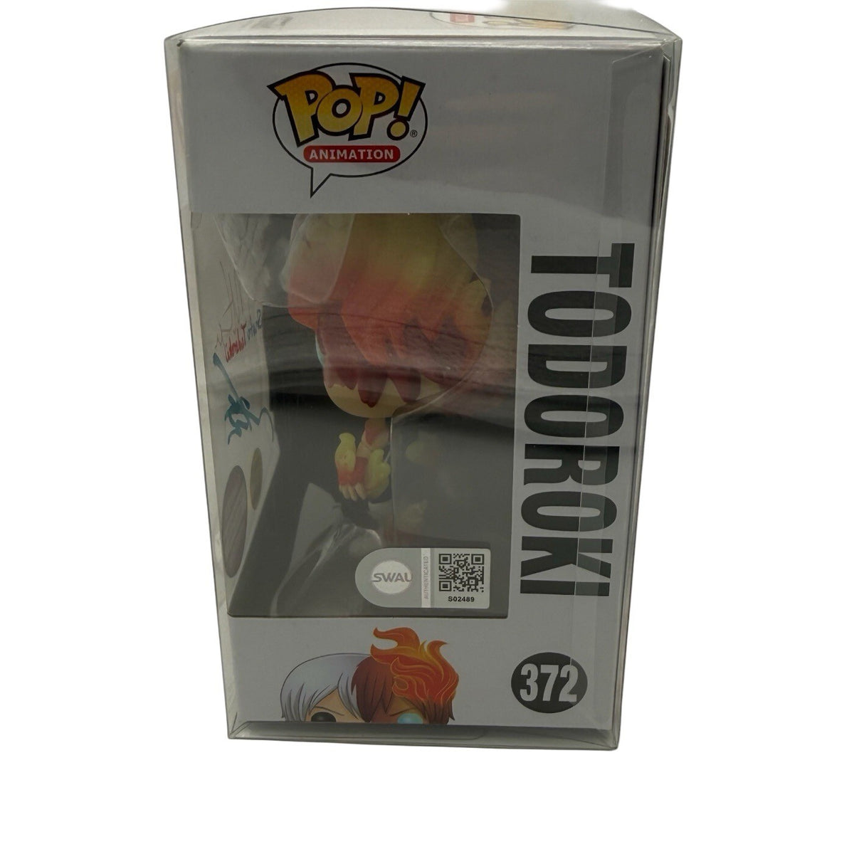 Funko Pop! Todoroki MHA 372 JVA & EVA Signed JSA Certified & SWAU Certified