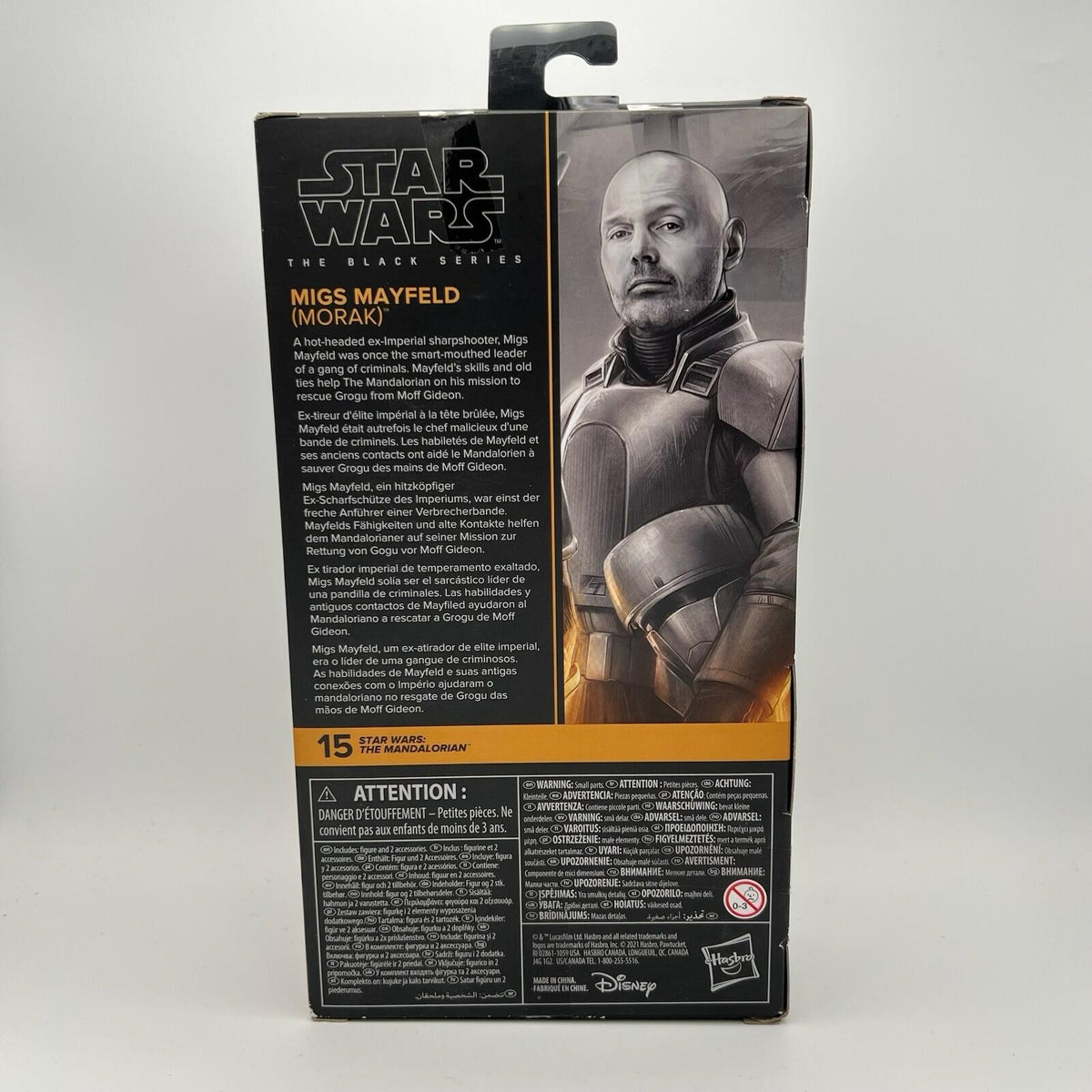 Hasbro Star Wars The Black Series Figure Migs Mayfeld Morak