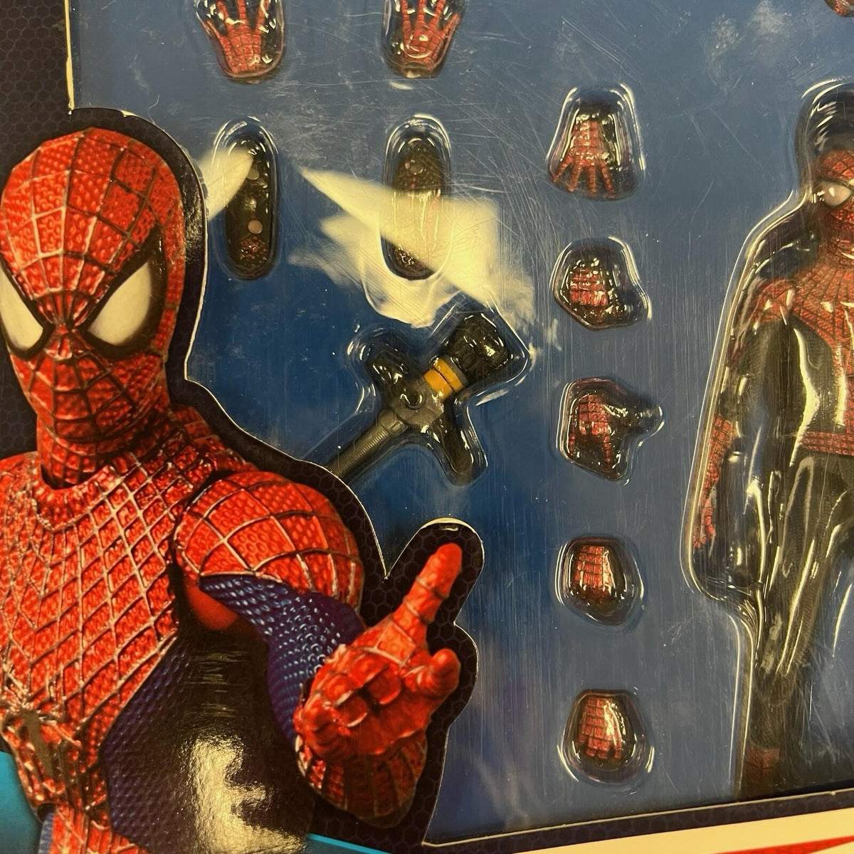 MEDICOM TOY MAFEX NO.004 THE AMAZING SPIDER-MAN 2 DX Set Original