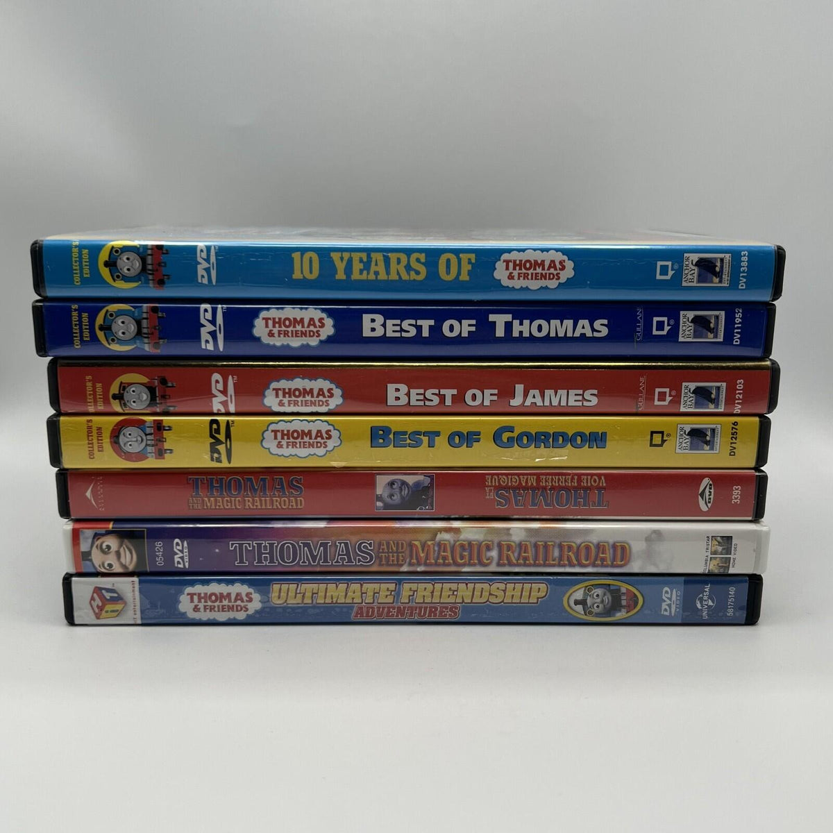 Assorted Thomas & Friends DVDs, Reading Between the Lines, & ERTL Bill Lot #5