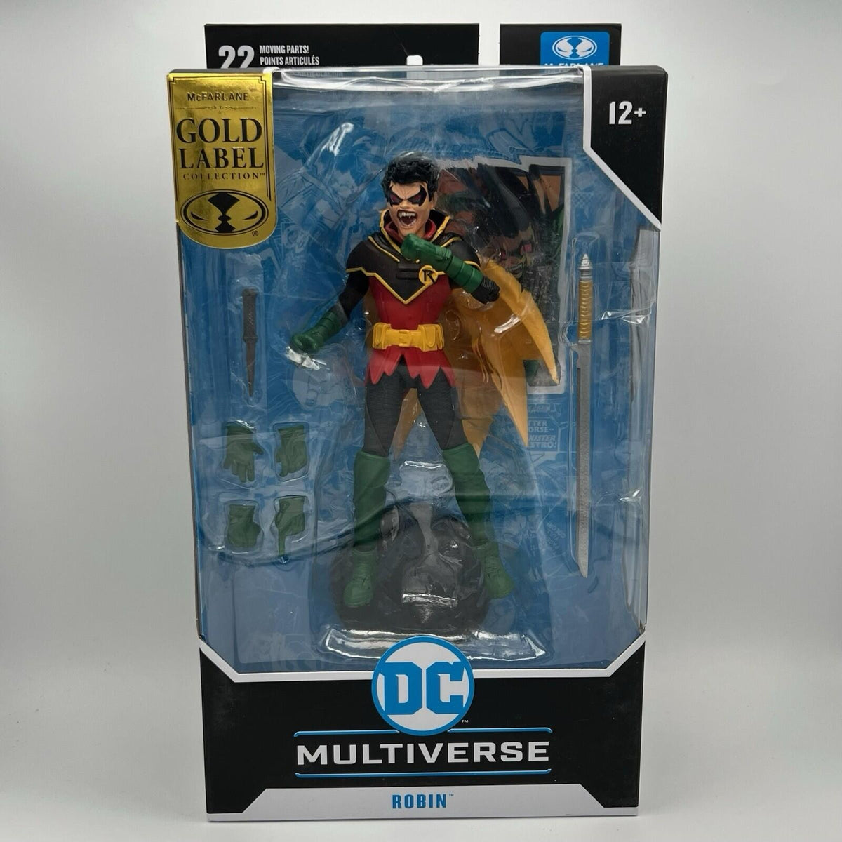McFARLANE DC Multiverse DC vs. Vampires Robin Damian Wayne Gold Label Figure
