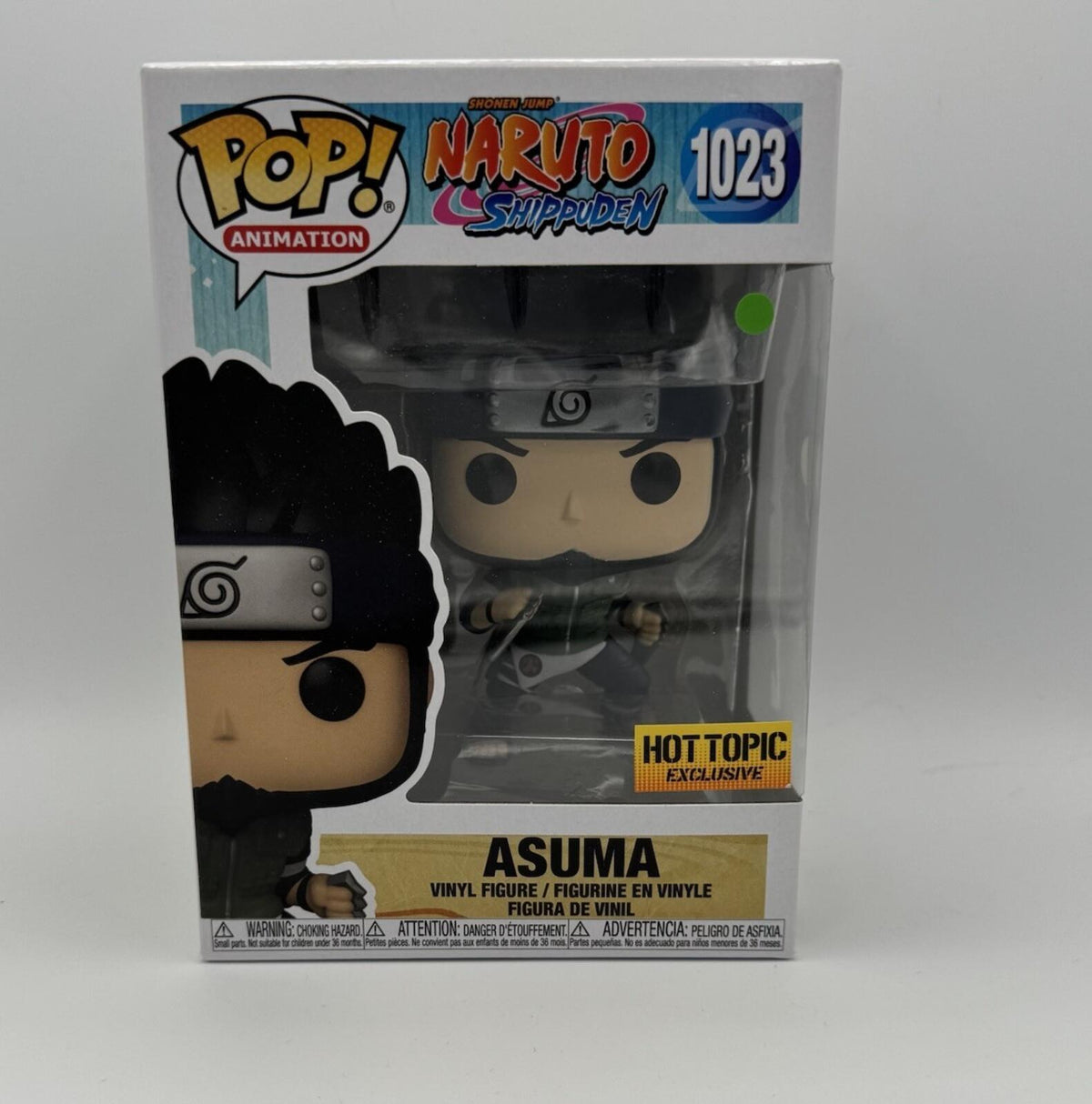 Funko Pop! Animation Naruto Shippuden 1023 Asuma Hot Topic *SAME DAY SHIPPING*