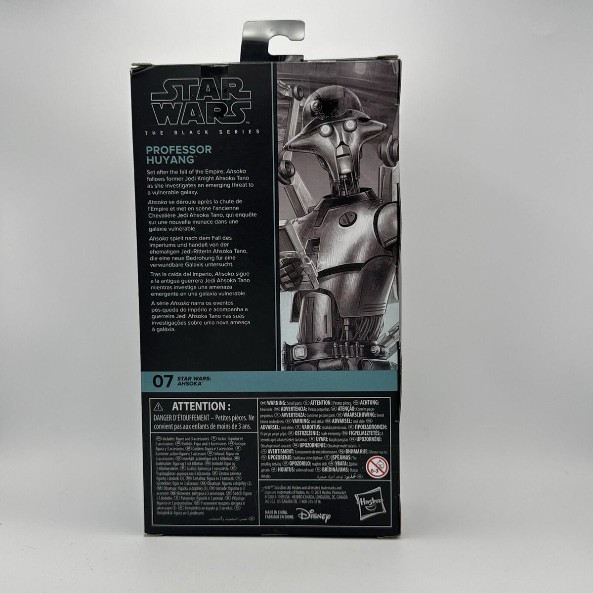 Star Wars Black Series Professor Huyang Ahsoka TV Series 6" Action Figure #07