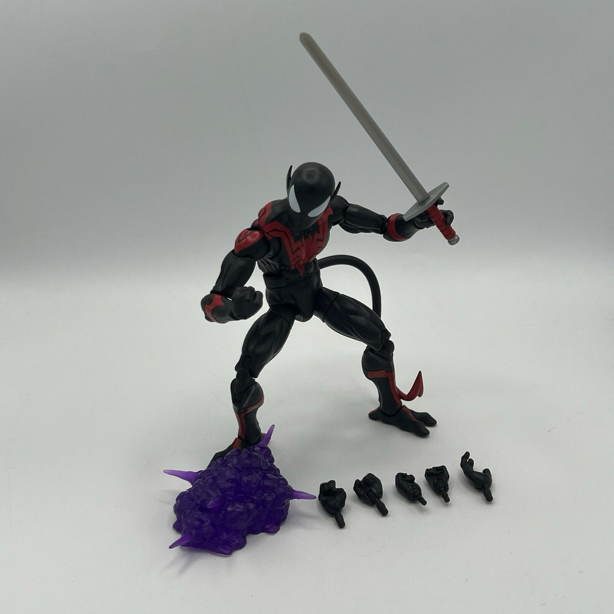 Marvel Legends Retro Uncanny Spider-Man Nightcrawler 6" Figure Hasbro Complete