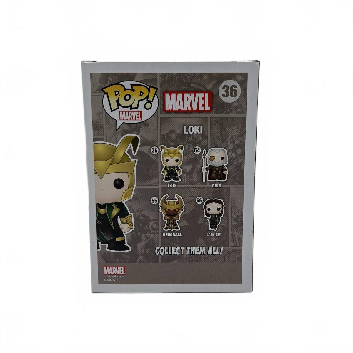 Funko Pop! Marvel Loki Fugitive Toys Exclusive #36 2014