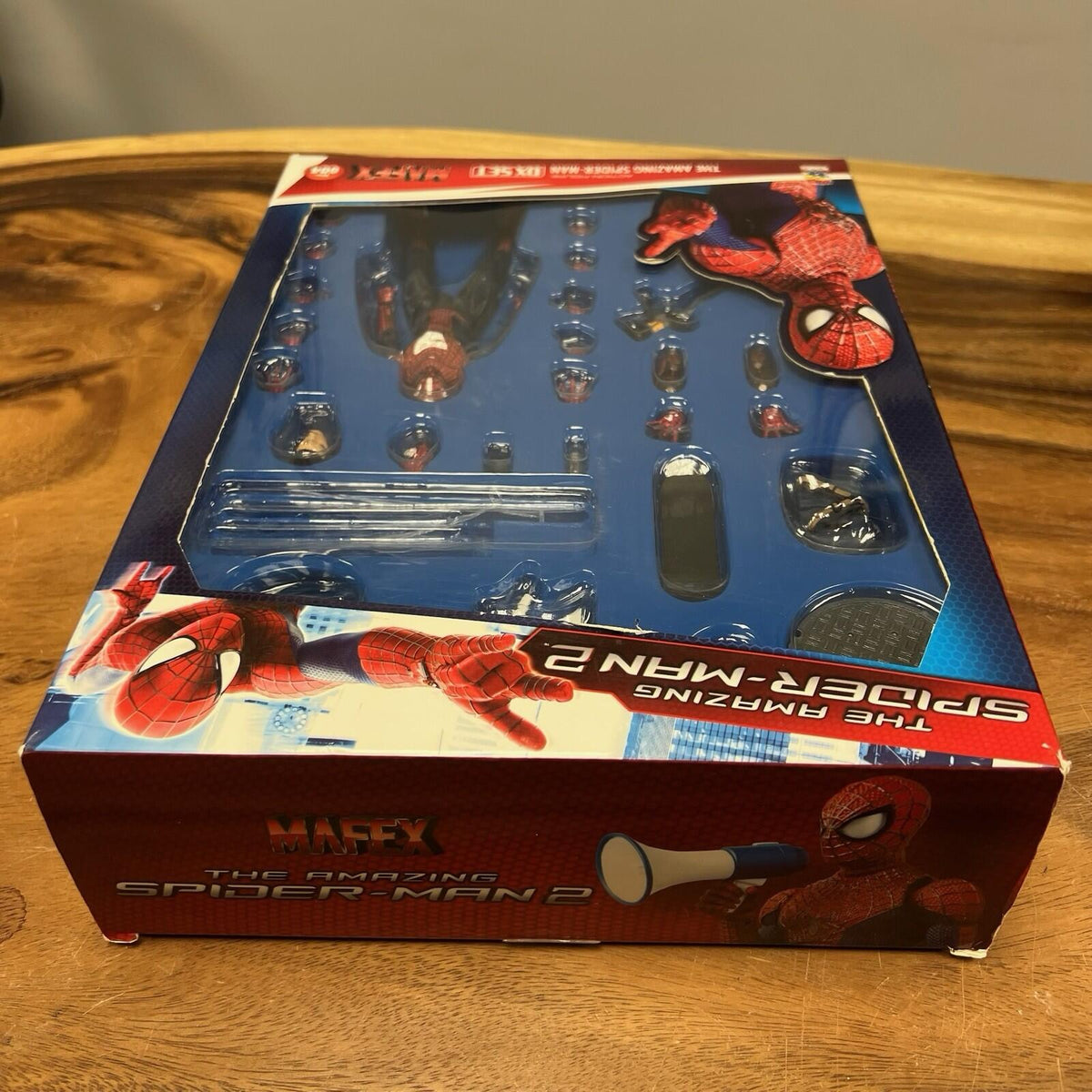 MEDICOM TOY MAFEX NO.004 THE AMAZING SPIDER-MAN 2 DX Set Original
