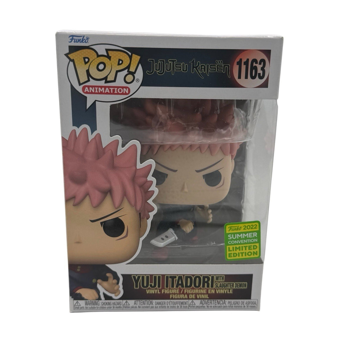 Yuji Itadori with Slaughter Demon 1163 ~ Jujutsu Kaisen ~ Funko Pop Vinyl