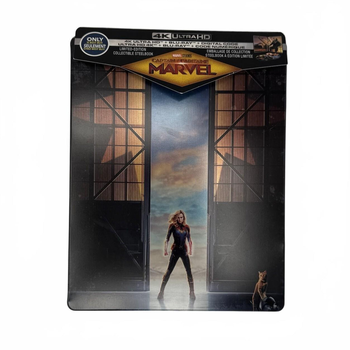Captain Marvel - 4K / Blu-ray 2019 Steelbook - Best Buy Exclusive