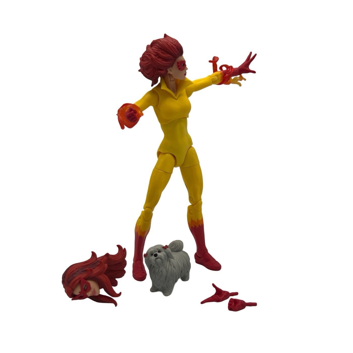 Marvel Legends Series FIRESTAR Spider-Man Amazing Friends 3 Pack - Loose