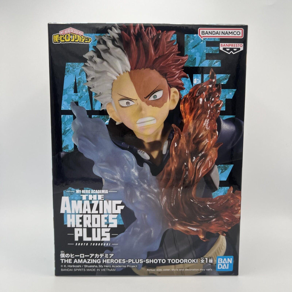 Bandai Banpresto My Hero Academia Shoto Todoroki Figure The Amazing Heroes PLUS